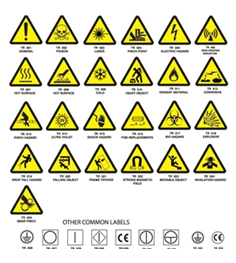 UL & ISO 危险警示标签